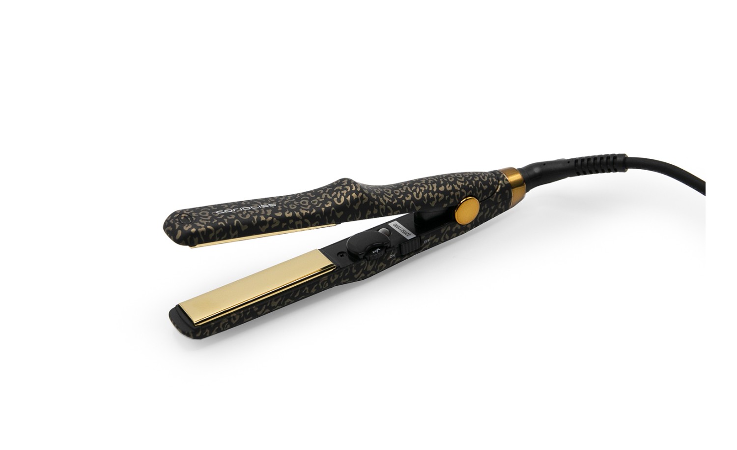 CORIOLISS C-TRIP HAIR STRAIGHTENER GOLD LEOPARD SOFT TOUCH