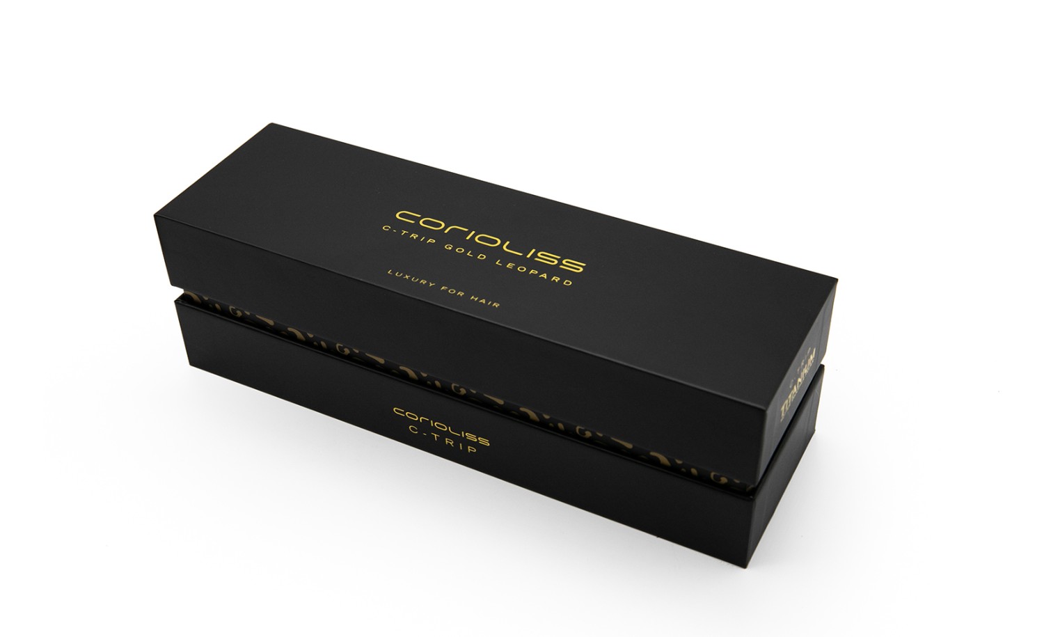 CORIOLISS C-TRIP HAIR STRAIGHTENER GOLD LEOPARD...