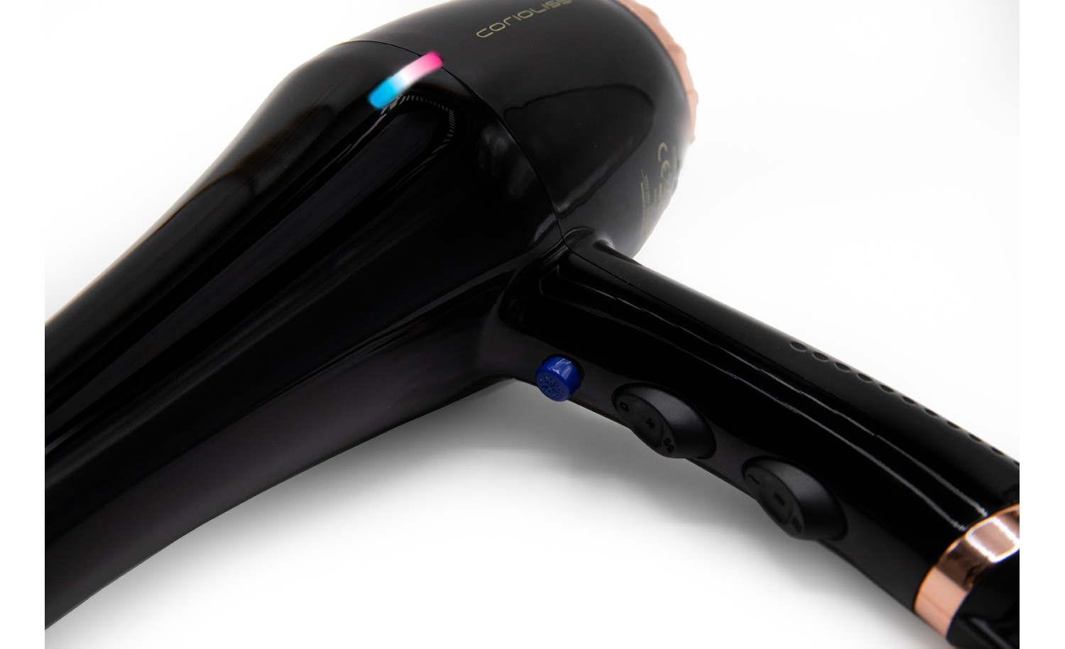 CORIOLISS FLOW + HAIR DRYER BLACK COPPER