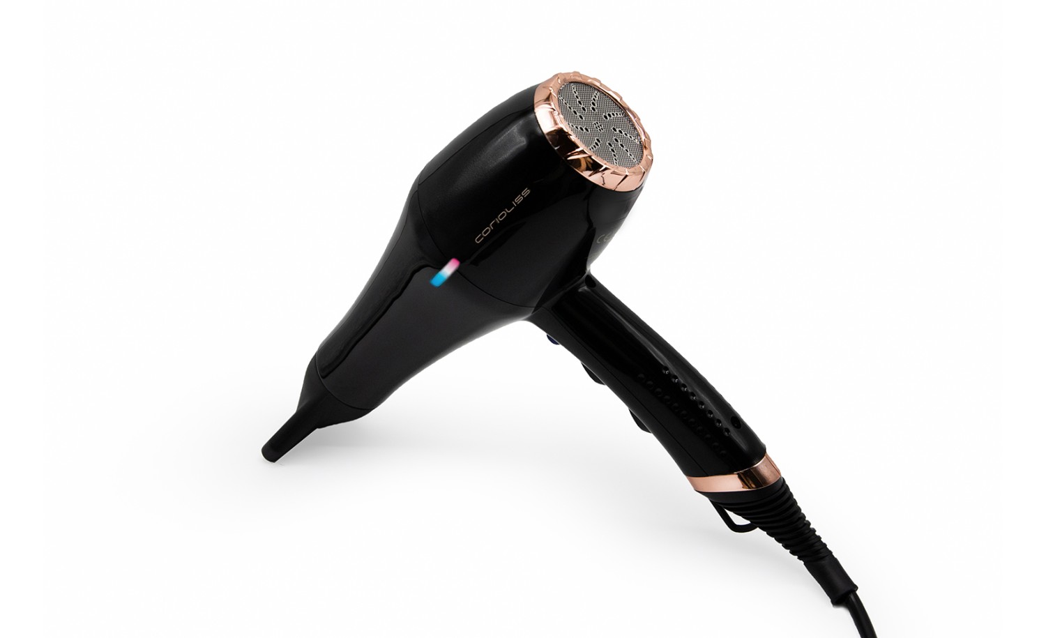 CORIOLISS FLOW + HAIR DRYER BLACK COPPER