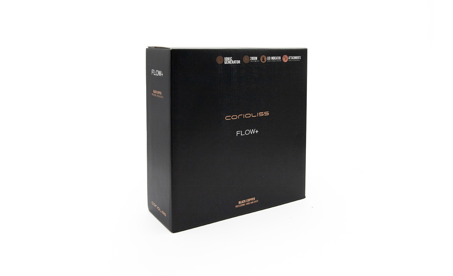 CORIOLISS FLOW + HAIR DRYER BLACK COPPER