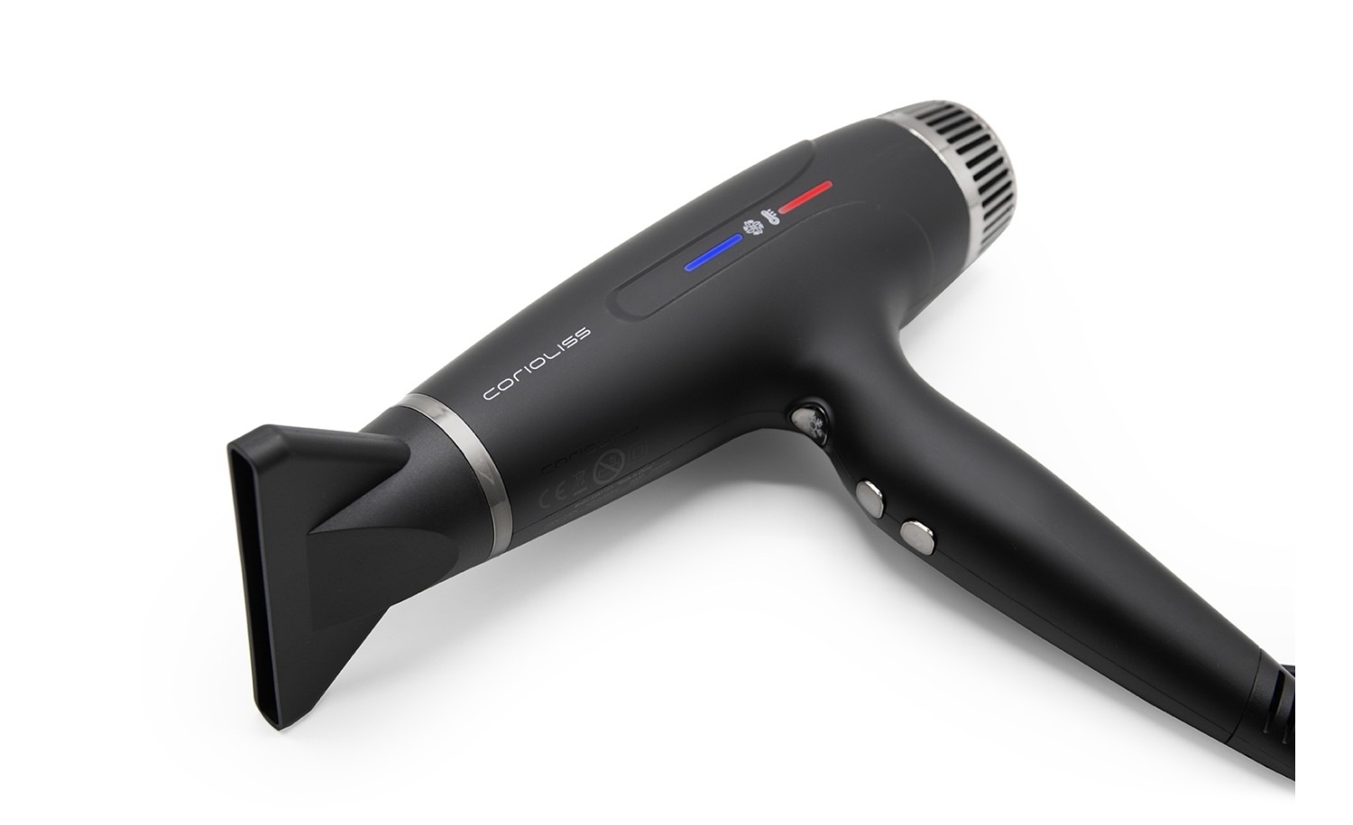 CORIOLISS TYPHOON BLACK CHROME HAIR DRYER