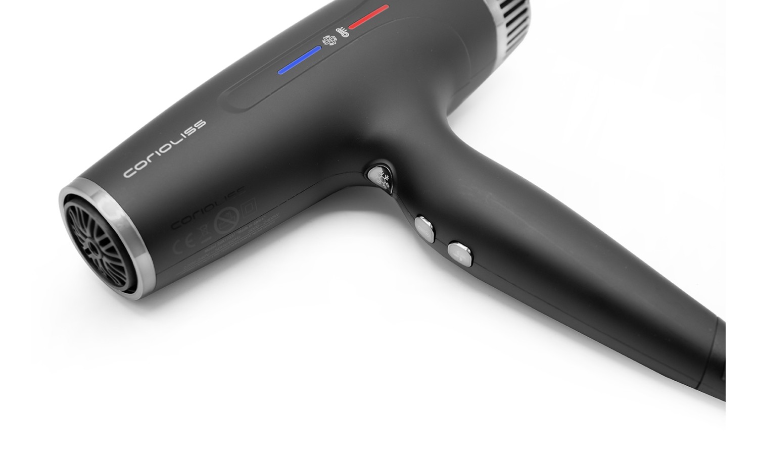 CORIOLISS TYPHOON BLACK CHROME HAIR DRYER
