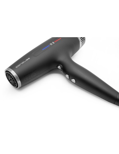 CORIOLISS TYPHOON BLACK CHROME HAIR DRYER
