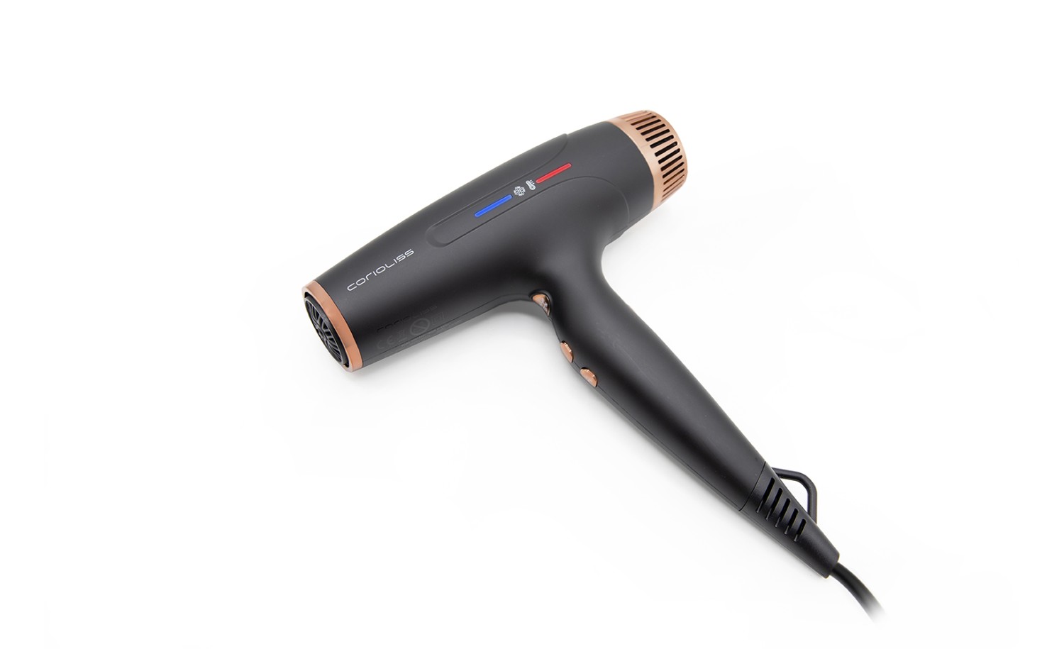 CORIOLISS TYPHOON BLACK COPPER HAIR DRYER