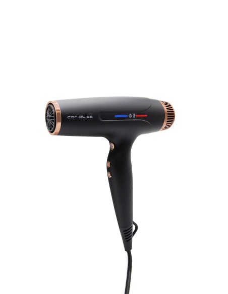 CORIOLISS TYPHOON BLACK COPPER HAIR DRYER