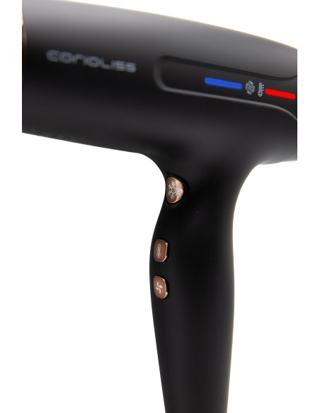 CORIOLISS TYPHOON BLACK COPPER HAIR DRYER
