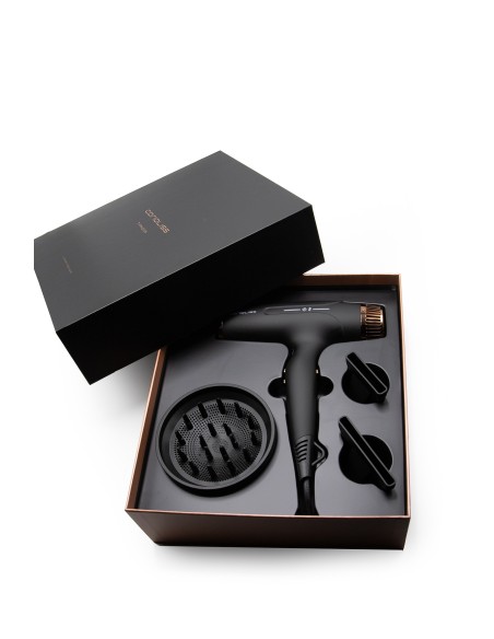 CORIOLISS TYPHOON BLACK COPPER HAIR DRYER