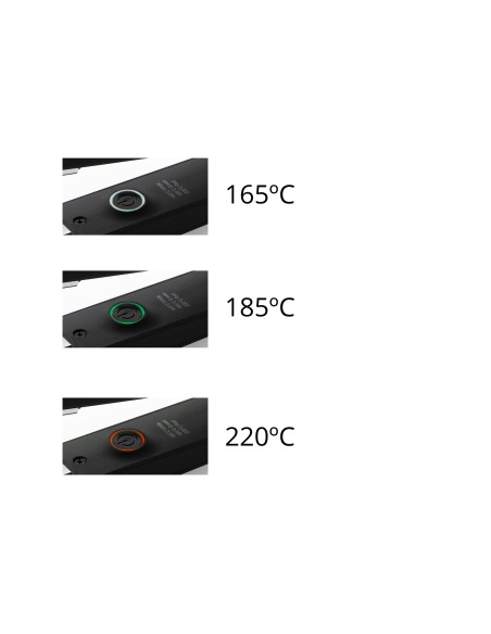 CORIOLISS C-STYLE HAIR STRAIGHTENER BLACK SOFT TOUCH