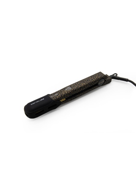 CORIOLISS C-STYLE HAIR STRAIGHTENER GOLD LEOPARD SOFT TOUCH