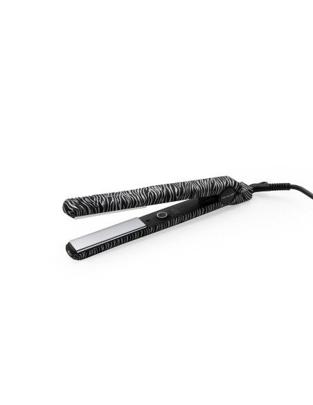 CORIOLISS C-STYLE HAIR STRAIGHTENER SILVER ZEBRA SOFT TOUCH