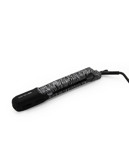 CORIOLISS C-STYLE HAIR STRAIGHTENER SILVER ZEBRA SOFT TOUCH