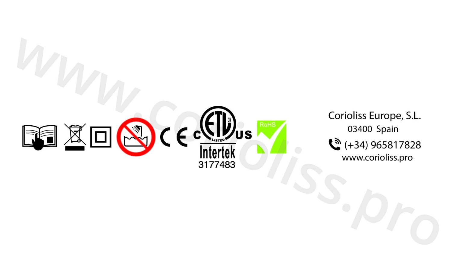 CORIOLISS C1 BLACK SOFT TOUCH CHROME