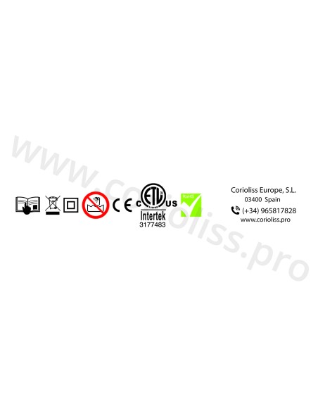 CORIOLISS FLOW POWER BLACK CHROME