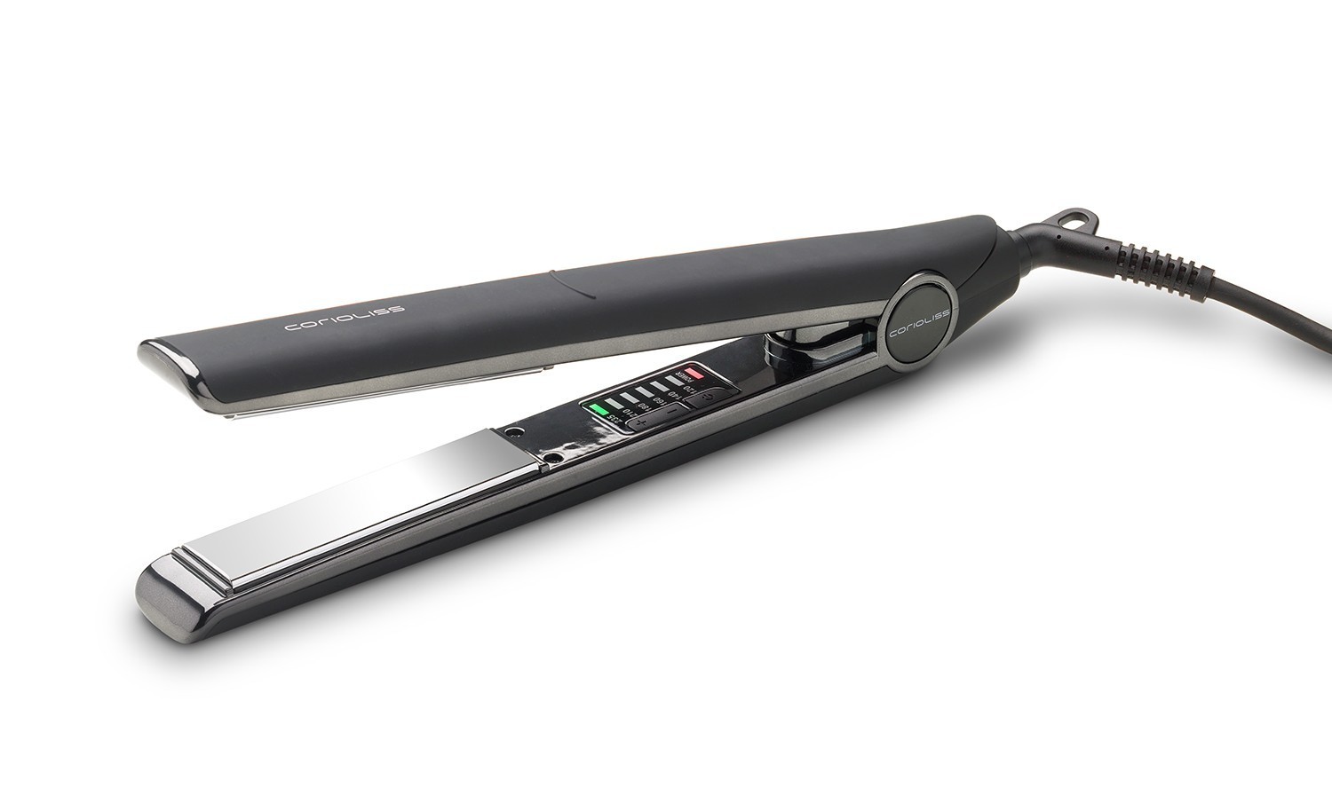 Corioliss Professional Conical Hair Curling Iron Glamour Wand Ceramic -  Black | eBay