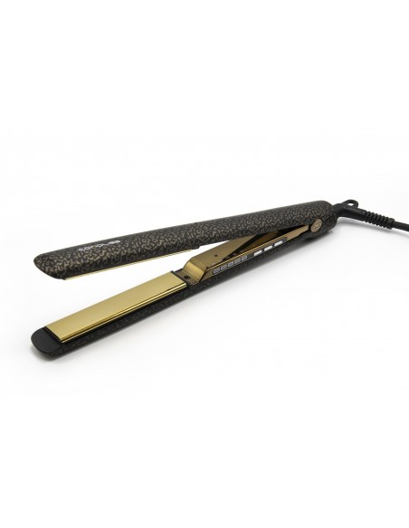 C3 HAIR STRAIGHTENER GOLD LEOPARD SOFT TOUCH