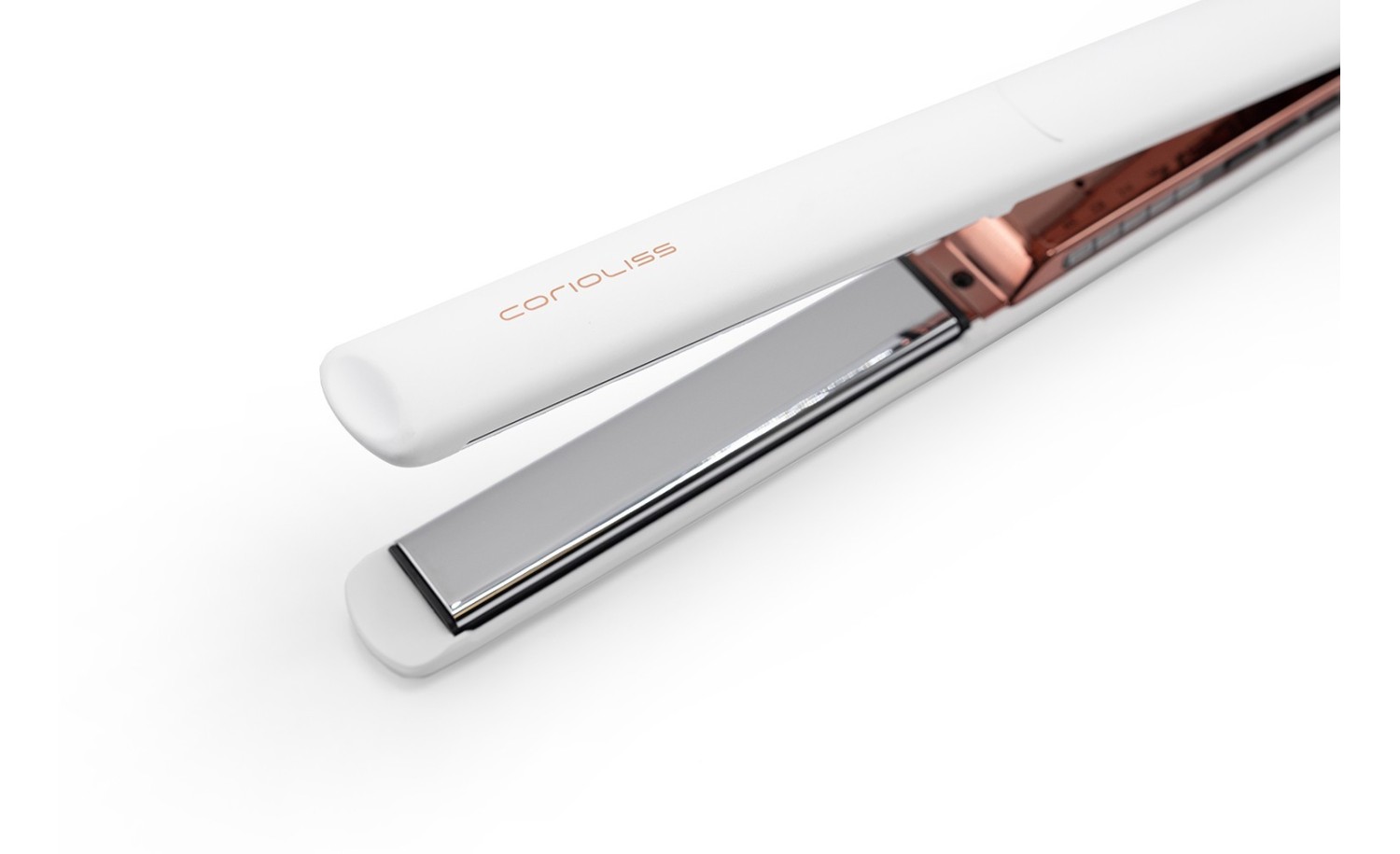 Corioliss C3 Hair Straightener White Soft Touch Copper Corioliss C3 Hair Straightener White Soft Touch Copper