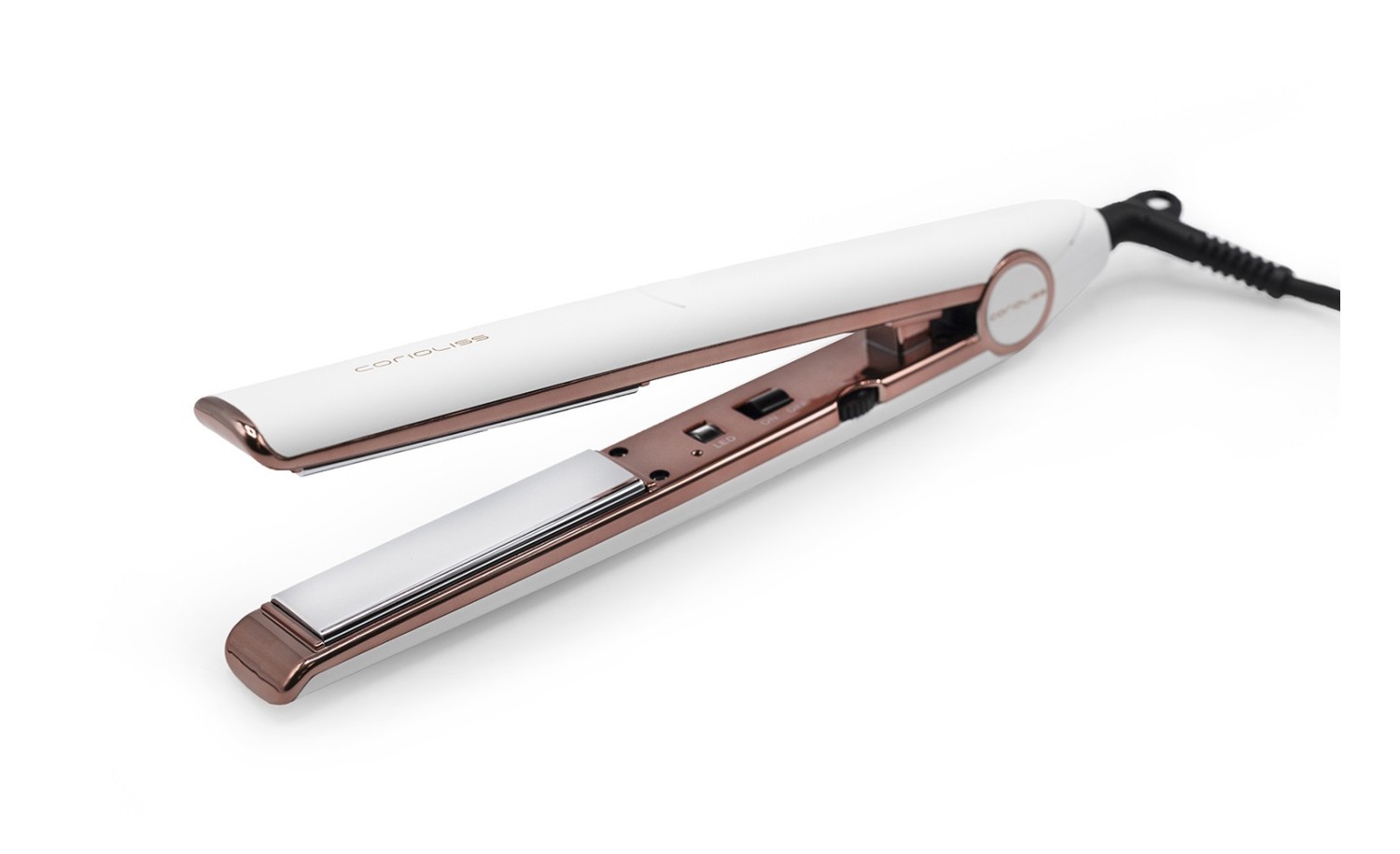 Amazon.com : Corioliss C3 Hair Straightener Flat Iron Professional for Hair  Titanium Plates Control Temperature Women (Black Gloss) : Flattening Irons  : Beauty & Personal Care